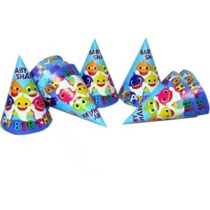 Caps Shark Birthday Blue
