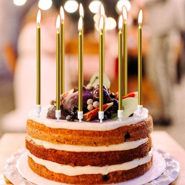 Candle Golden (6 Pack)